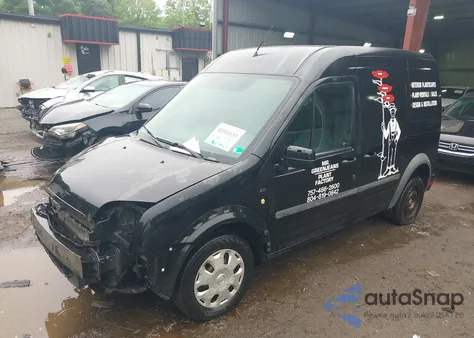 2012 Ford Transit Connect Xlt из США, поврежденный, VIN NM0LS7DN3CT124544